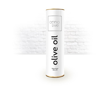 1L round hot sales olive oil tin can
