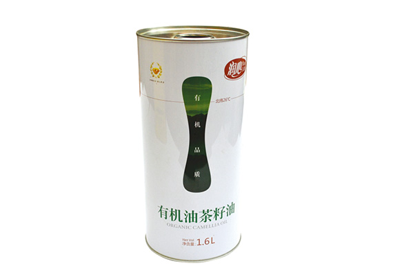 1.6L tall oil tin container