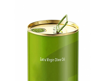 3L round olive oil tin can