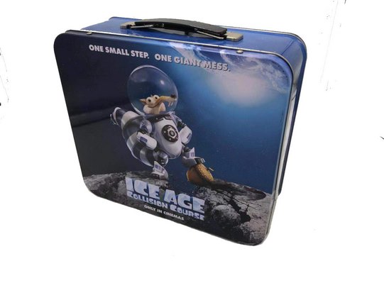 219*190*89mm lunch box with lock and handle