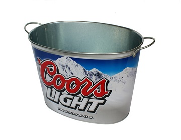 15L Customized Ice Bucket With Colorful Printing