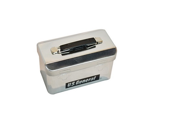 Small size metal handle tin box for gift and promotion