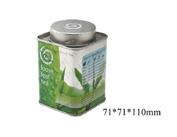 Custom metal tea packaging