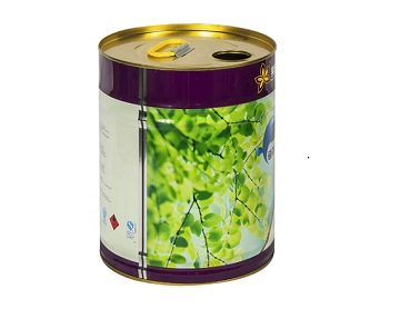20L round paint tin can
