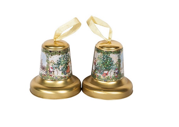 Christmas gift Jingle bell can food storage bell