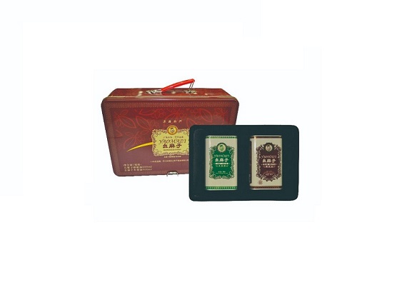 edible oil cooking oil gift box with transparent window