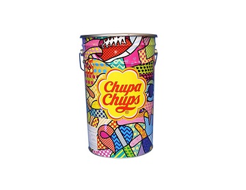 6.5 gallon metal tin bucket popcorn bucket candy bucket