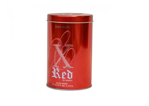 Classic round metal tin can for tea and coffee bean