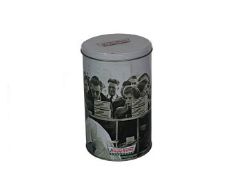 RD17 round tea tin can coffee bean tin can
