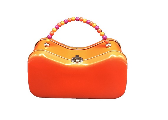 HT12 handle tin box with colorful bead chain