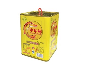 15 Ltr Square Edible Oil Cooking Oil Tin Can with Plastic Handle