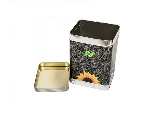 Factory wholesale rectangle wine packaging tin box