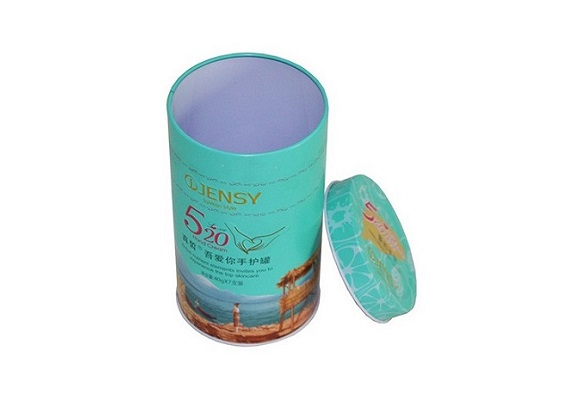 2022 factory hot sale round cosmetic tin box