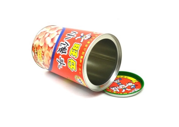 factory hot sale food grade round biscuit tin can