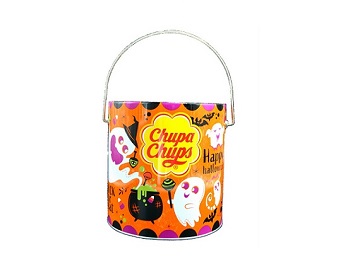 2022 factory wholesale food grade lollipop tin bucket candy bucket