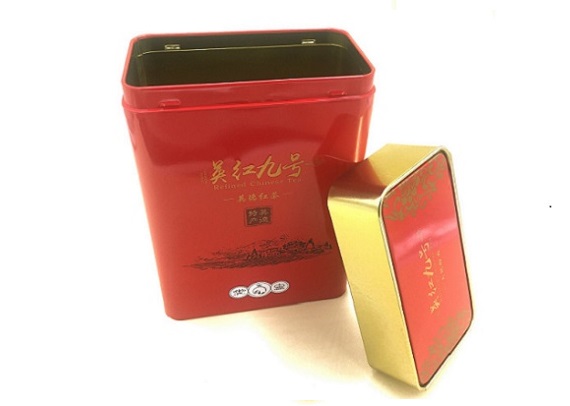 135*75*202mm rectangular tea tin box
