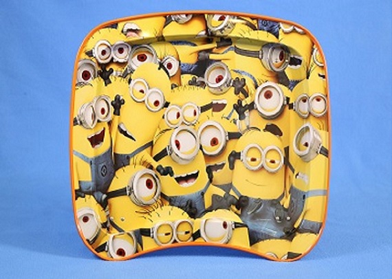 435x325x150mm metal tin tray with legs for kids