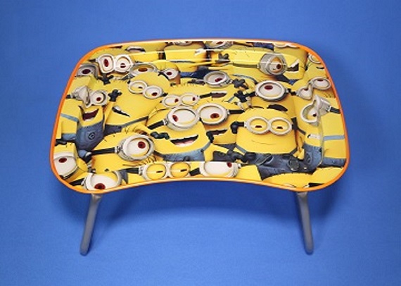 435x325x150mm metal tin tray with legs for kids