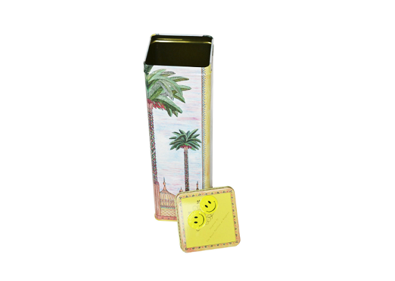 90x90x294mm wine tin box