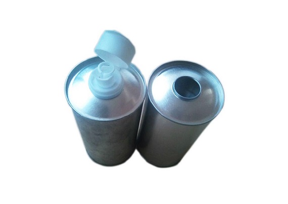 750ml round edible oil tin can